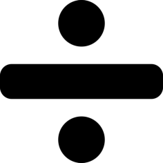 Math Divide Contour Svg Vector, Free Vectors File